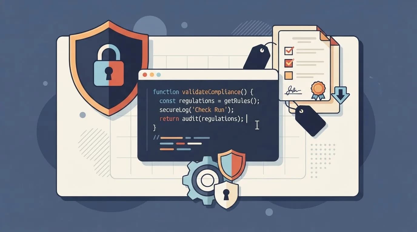 Building software inside a regulated environment (placeholder illustration)